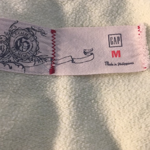 {GAP}Woman’s Distressed Zip Up Hoodie Size M - Picture 4 of 6